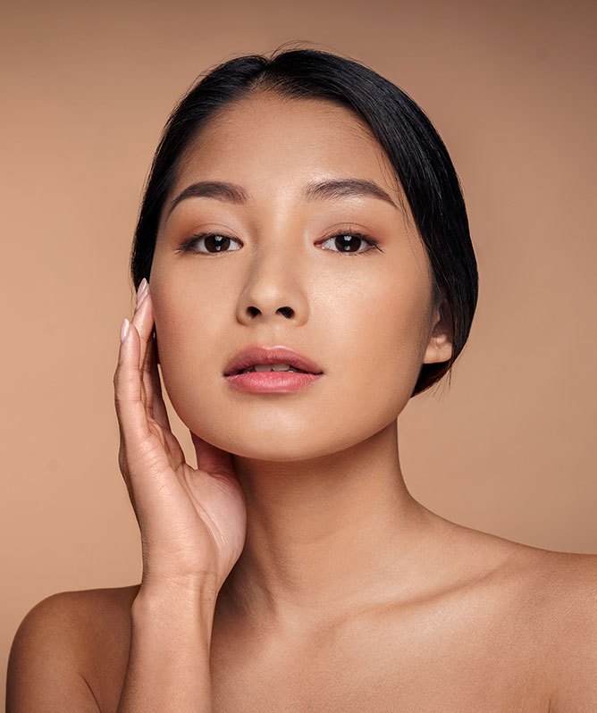 Facelift, asian female (model)