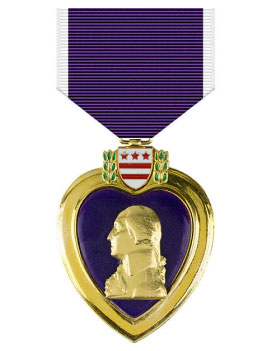 Awards and Achievements: Purple Heart